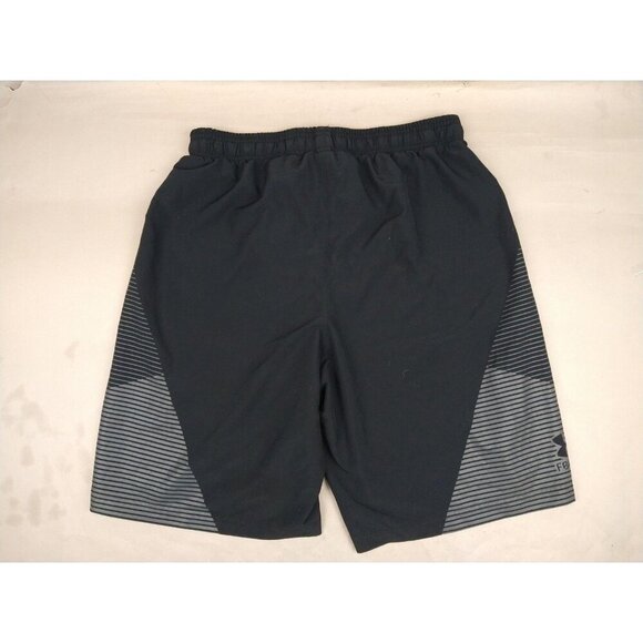 Under Armour Heatgear Loose Fit Shorts Mens Large Black Football Running Gym - Picture 9 of 9